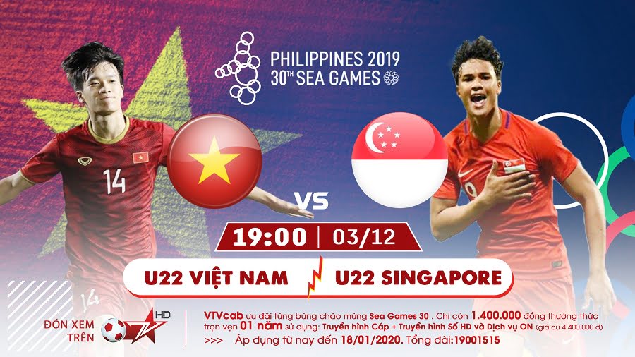 Trực tiếp Việt Nam - Singapore trên VTVCab trên bóng đá tv của vtvcab