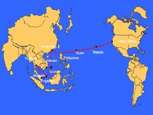Theo đánh giá của các chuyên gia, tuyến cáp quang biển AAG mặc dù hay sự cố nhưng vẫn chiếm tỷ trọng lớn trong tổng dung lượng Internet Việt Nam