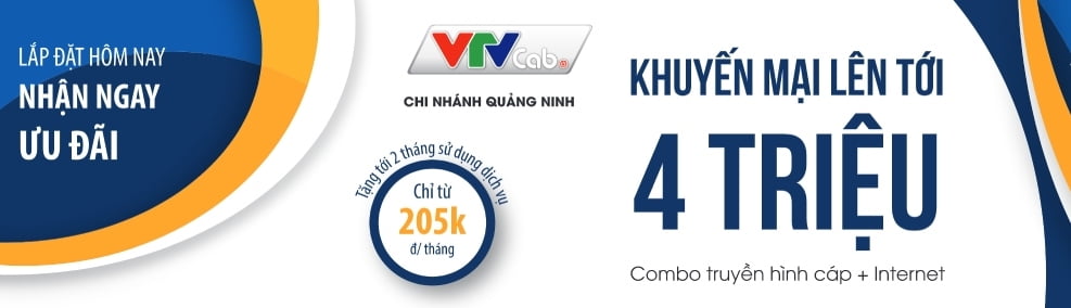 VTVCab Quảng Ninh ưu đãi mới nhất 2020